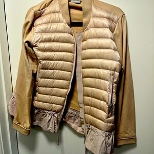 Pink moncler cardigan